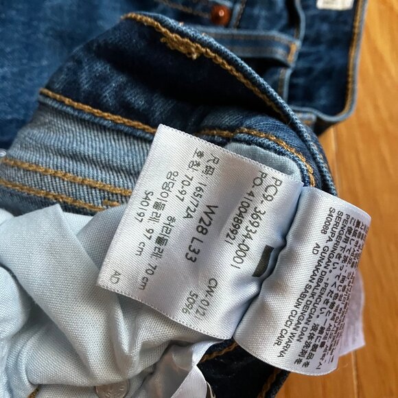 Women's Levi's Wedgie Bootcut Premium - Big E 28 x 33 - Picture 7 of 7